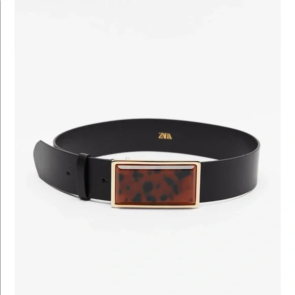 Zara | Accessories | Zara Acetate Buckle Belt | Poshmark display picture 2